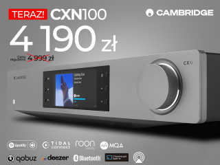  - Cambridge Audio CXN100  AUTORYZOWANY DEALER AUDIOPUNKT POLSKA Raty 0% * Dostawa 0zł * Dzwoń 22 825 30 90 negocjuj cenę! Sklep W-wa-ul. Batorego 35